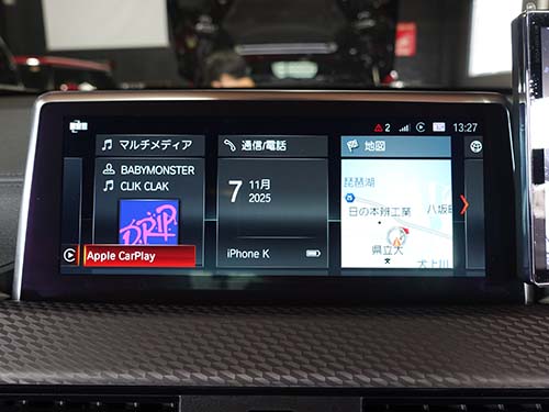 純正Apple CarPlayの有効化
