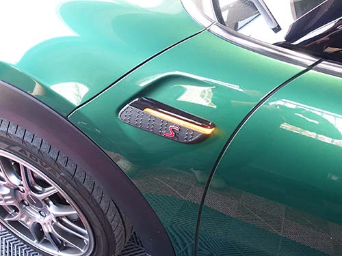 LCI2モデル用サイドフラッシャー装着