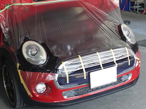 MINI クーパー F56 ヘッドライトリペア