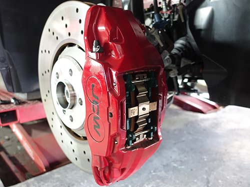 ミニ カントリーマン 低ダストパッド装着