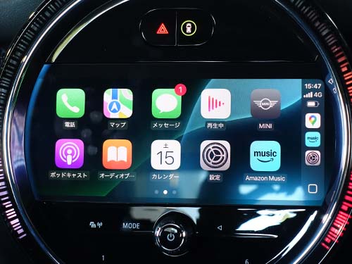 MINI F57 JCW LCI2 カープレイ有効化