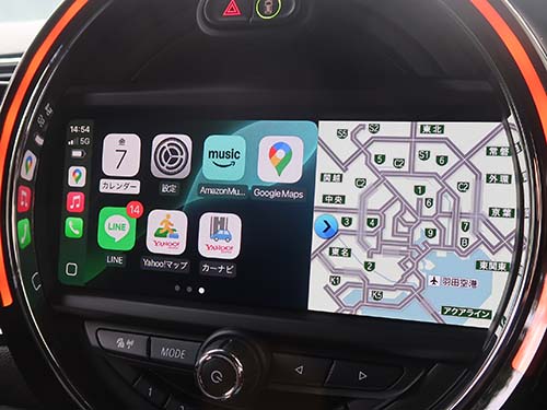 純正アップルカープレイを認証コード方式で有効化
