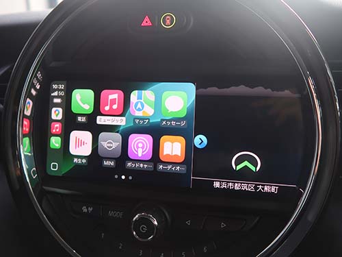 2/3画面表示でCarPlayが利用可能