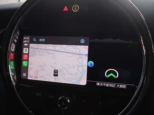 iPhoneの地図アプリが使える