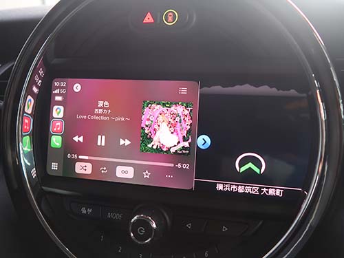 プレイリストなどをビジュアル表示