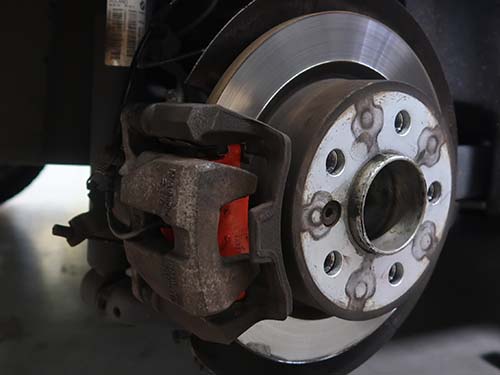 GLAD製低ダストブレーキパッド へ交換