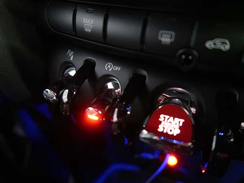 エンジン始動時にアイドリングストップのオフ設定