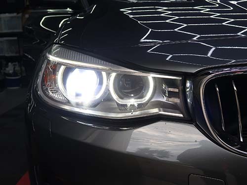BMW F34 D1SキセノンをLED化