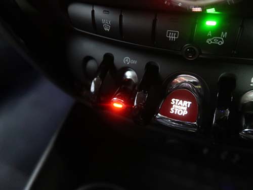 エンジン始動時にアイドリングストップのオフ設定