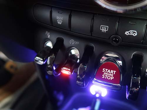 MINI F55 クーパーD コーディング施工|エンジン始動時にアイドリングストップのオフ設定