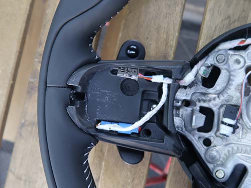 パドルシフト付YOURSステアリング