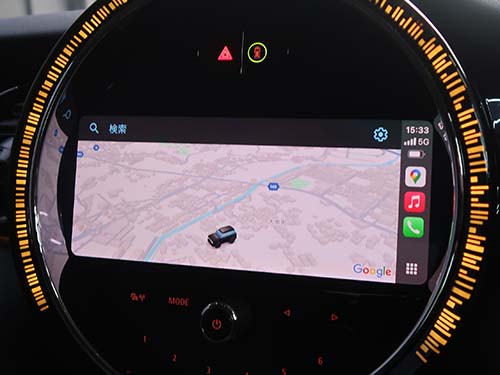 LCI2 F55 クーパー カープレイをフルスクリーン表示