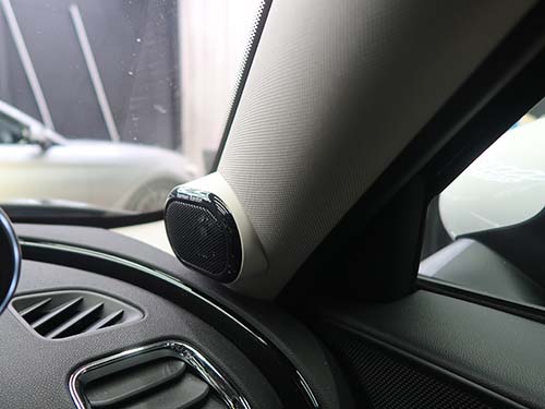 ツィーターで高音を追加して音質を向上