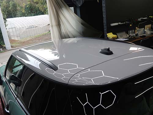 新型F66へ純正ルーフレールを問題なく装着