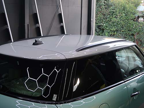 無事にF66へ純正ルーフレール装着！