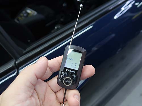 MINI F56 エンジンスターター装着