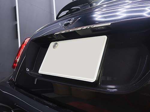 超小型バックカメラの取り付け