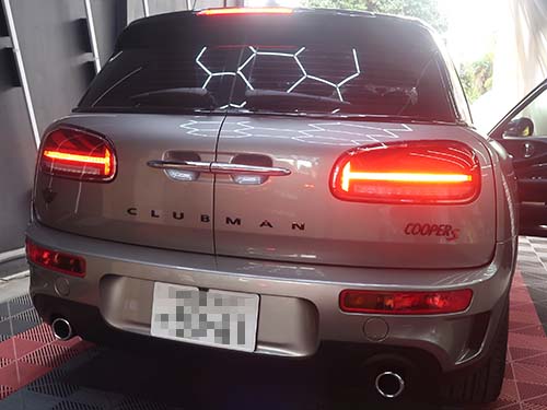 MINI クラブマン F54 テールライト異常の原因調査