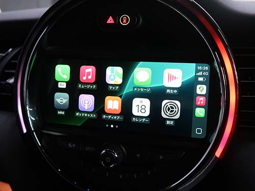 ミニ コンバーチブル(F57) クーパー CarPlayを有効化