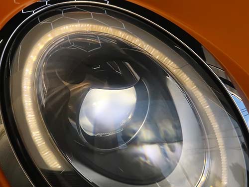 ダイヤモンドスウェル製プロテクションフィルム（ブラックグレイ） を施工