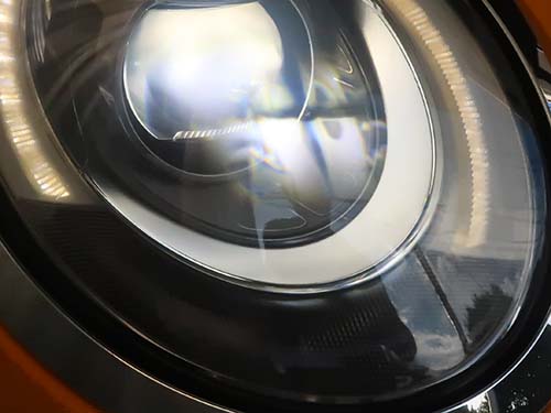 ダイヤモンドスウェル製プロテクションフィルム（ブラックグレイ） を施工