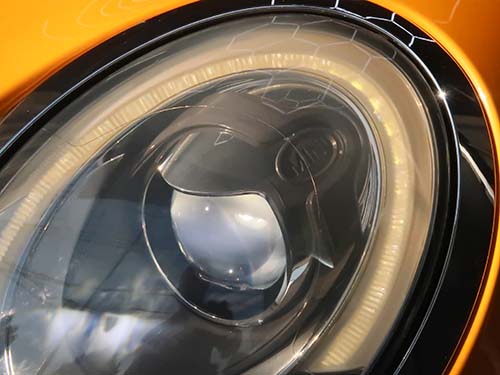 ダイヤモンドスウェル製プロテクションフィルム（ブラックグレイ） を施工