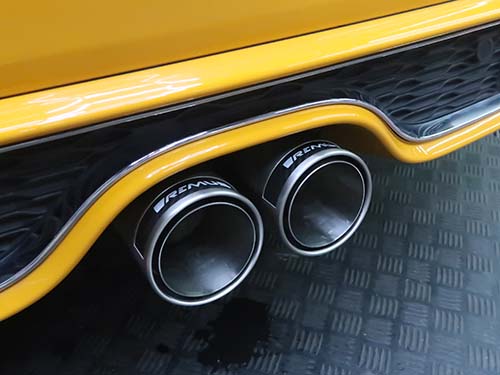 REMUS製キャタバックスポーツマフラー（品番：0026 98CR）