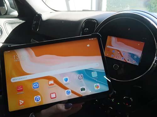 Androidスクリーンミラーリング機能 も有効化