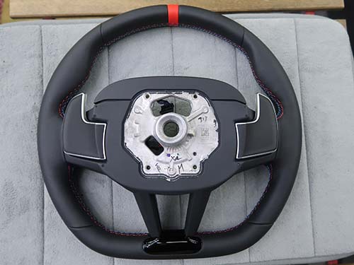 BMW純正パドルシフトは内部がバネ構造