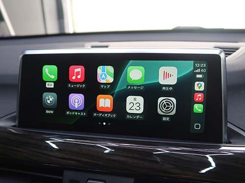 BMW X1 F48 カープレイを認証コード方式で有効化