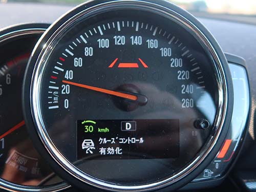 ミニ クラブマン F54 ACC後付装着