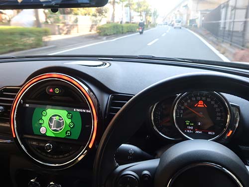 ミニ クラブマン(F54)に純正アクティブクルーズコントロール(ACC)を後付装着