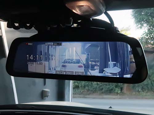 デジタルミラー型ドライブレコーダー