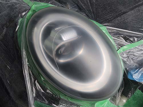 MINI F56 ヘッドライト レンズ再生