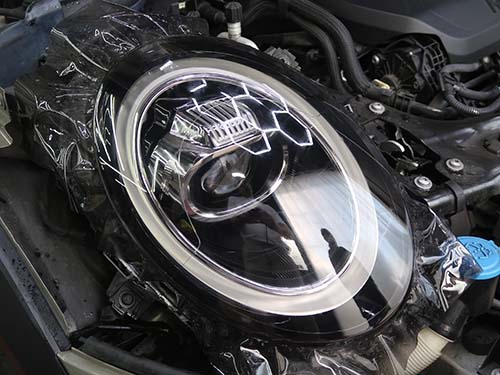 ダイヤモンドスウェル製 プロテクションフィルム(ブラックグレイ) を施工