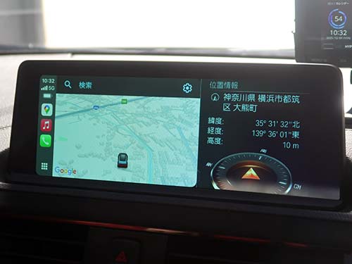 BMW 2シリーズクーペ F22 カープレイ有効化。