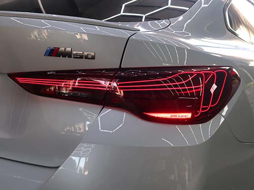 LCIモデル用純正レーザーテールライトを前期G26へ後付装着