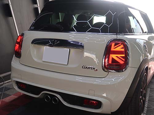 MINI F56 ユニオンジャックテールライト後付