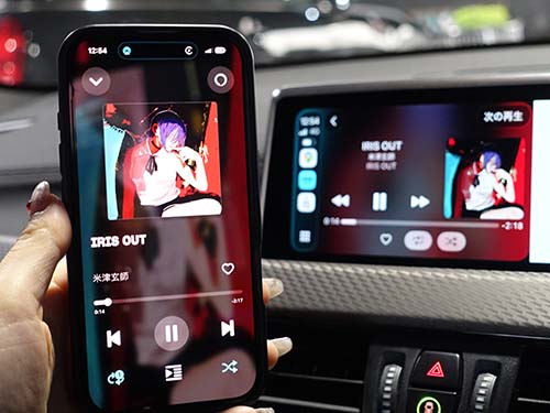 認証コード方式で純正Apple CarPlayを有効化