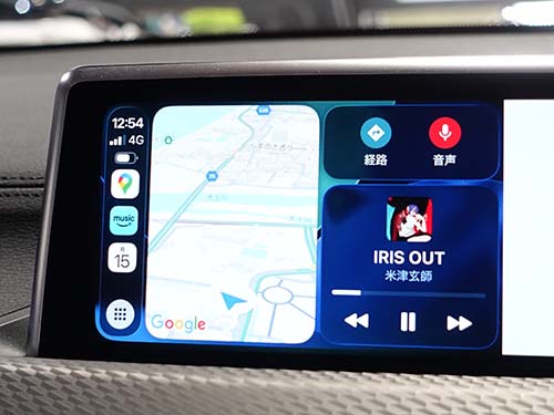 認証コード方式で純正Apple CarPlayを有効化