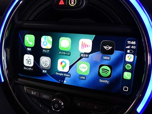 ミニ F55 クーパー カープレイ有効化