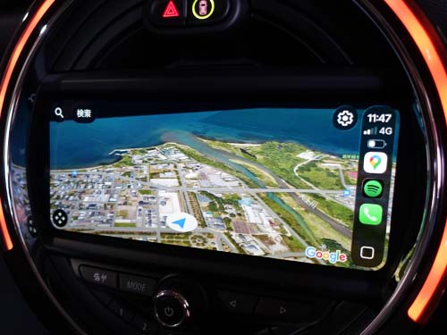 ミニ F55 クーパー カープレイ有効化