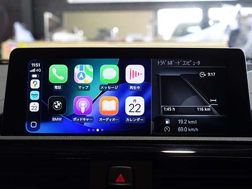 純正Apple CarPlayの有効化