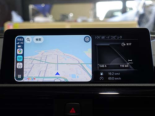 純正Apple CarPlayの有効化