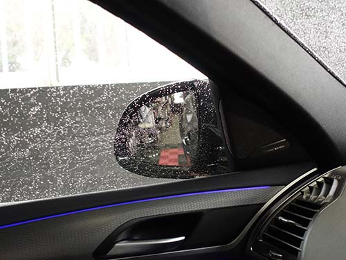 後退時の助手席ドアミラー下降角度変更（浅め）