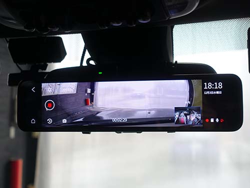 デジタルミラー型ドライブレコーダー