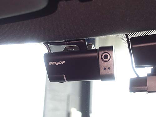 MINI F56 ドライブレコーダー取付