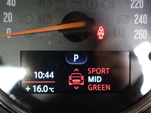 GREEN/MID/SPORT の3モード切り替えを実現