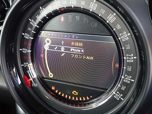 MINI クロスオーバー R60 Bluetooth オーディオを有効化