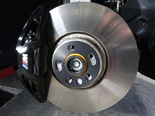 ST製ホイールスペーサー& iiD製ハブエクステンションアダプター装着